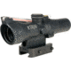 Trijicon Compact Dual Illuminated ACOG Scope, 1.5x24 mm, Red, Crosshair Reticle, Matte Black, 400337