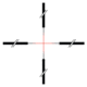 Trijicon Compact Dual Illuminated ACOG Scope, 1.5x24 mm, Red, Crosshair Reticle, Matte Black, 400337