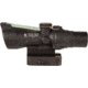 Trijicon Compact Dual Illuminated ACOG Scope, 2x20mm, Green, Crosshair Reticle, Matte Black, 400341