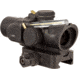 Trijicon Compact Dual Illuminated Low Height Q-LOC ACOG Scope, 1.5x16S, Amber, Circle Dot Reticle, Matte Black, 400332