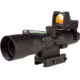 Trijicon Compact Dual Illuminated Q-LOC ACOG/RMR Scope, 3x30 mm, Green, Horseshoe Dot Reticle, Matte Black, 400394