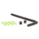 Trijicon DI Night Sight Standard Replacement Kit, Green Fiber &amp; Black Retainer, AC50011