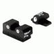 Trijicon Bright &amp; Tough 3 Dot Night Sight Set, Green Front Yellow Rear, Springfield XD-9 40/45/XD-357, SP01Y