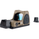 Trijicon Dual Defense RMR Type 2 1x Reflex Red Dot Sight w/ M17/18 Mount, No Tritium, 1x, 3.25 MOA Reticle, FDE, RM06-C-700815