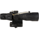 Trijicon Dual Illuminated Compact ACOG Scope, 3x30 mm, .223/62gr. Amber, Chevron Reticle, Matte Black, 400363