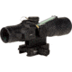 Trijicon Dual Illuminated Compact ACOG Scope, 3x30 mm, .223/69gr. Remington Green, Crosshair Reticle, Matte Black, 400368