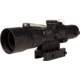 Trijicon Dual Illuminated Compact ACOG Scope, 3x30 mm, .223/69gr. Remington Green, Crosshair Reticle, Matte Black, 400368