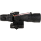 Trijicon Dual Illuminated Compact ACOG Scope, 3x30 mm, 5.56x45mm/62gr. Red, Horseshoe Dot Reticle, Matte Black, 400380