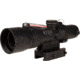 Trijicon Dual Illuminated Compact ACOG Scope, 3x30 mm, 5.56x45mm/62gr. Red, Horseshoe Dot Reticle, Matte Black, 400380