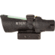 Trijicon Dual Illuminated Low Height Compact ACOG Scope, 3x24 mm, Green, .223/55gr. Crosshair Reticle, Matte Black, 400353