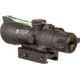 Trijicon Dual Illuminated Low Height Compact ACOG Scope, 3x24 mm, Green, .223/55gr. Crosshair Reticle, Matte Black, 400353