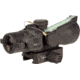 Trijicon Dual Illuminated Low Height Compact ACOG Scope, 3x24 mm, Green, .223/55gr. Crosshair Reticle, Matte Black, 400353