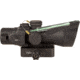 Trijicon Dual Illuminated Low Height Compact ACOG Scope, 3x24 mm, Green, .223/55gr. Crosshair Reticle, Matte Black, 400353