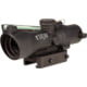Trijicon Dual Illuminated Low Height Compact ACOG Scope, 3x24 mm, Green, .223/55gr. Crosshair Reticle, Matte Black, 400353