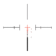 Trijicon Dual Illuminated Low Height Compact ACOG Scope, 3x24 mm, Red, .223/55gr. Crosshair Reticle, Matte Black, 400351