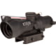 Trijicon Dual Illuminated Low Height Compact ACOG Scope, 3x24 mm, Red, .223/55gr. Horseshoe Dot Reticle, Matte Black, 400354