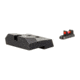 Trijicon Fiber Optic Pistol Front/Rear Sight Set, Red Fiber Stick, CZ P-10/P-10C, Black, 601065