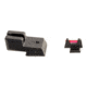 Trijicon Fiber Optic Pistol Front/Rear Sight Set, Red Fiber Stick, Smith &amp; Wesson M&amp;P/M&amp;P M2.0, NOT Shield/C.O.R.E., Black, 601032