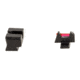 Trijicon Fiber Optic Pistol Front/Rear Sight Set, Red Fiber Stick, Sig Sauer P220/P229/P240/P938/Pro233/Pro2340/Pro245, Black, 601047