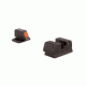Trijicon FNH HD Night Sight Set - .45ACP, Orange Front Outline 600710