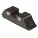 Trijicon Bright &amp; Tough For Glock Extra High Rear Sight .287 GL01EHR
