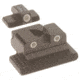 Trijicon Bright &amp; Tough Firestar Night Sight Set, 3 Dot, Green Front, Green Rear, 9mm FS01