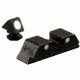 Trijicon Bright &amp; Tough GL05 For Glock 3 Dot Front &amp; Rear Steel Sight Set NO TRITIUM