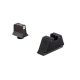 Trijicon Glock Suppressor Night Sights - Green Lamps