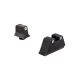 Trijicon Glock Suppressor Night Sights - Green Lamps