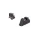 Trijicon Glock Suppressor Night Sights - Green Lamps