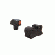 HD Night Sight Set " Orange Front Outline " for Colt Commander
