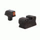 HD Night Sight Set " Orange Front Outline " for Colt Officers/Compact A1