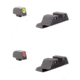 Trijicon Heavy Duty Night Sights For Glock, Green, Orange, Yellow