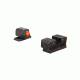 Trijicon Heavy Duty Night Sight Set, Orange Front Outline, Springfield XD-S, 600752