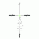 Trijicon Illuminated Green TA110-D-100502 Crosshair Reticle