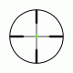 Trijicon AccuPoint TR-25 1-6x24mm Rifle Scope, 30 mm Tube, Second Focal Plane, Black, Green Standard Duplex Crosshair w/ Dot Reticle, MOA Adjustment, 200080