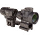 Trijicon MRO HD 1x25mm Red Dot Sights Combo Set, 68 MOA Reticle w/2.0 MOA Dot, Angled Glass, Black, 2200057
