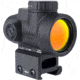 Trijicon MRO SD 1x25mm Reflex Red Dot Sight, 2.0 MOA Adjustable Red Dot, with Full Co-witness Mount, Black, MRO-C-2200302