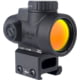 Trijicon MRO SD 1x25mm Reflex Red Dot Sight, 2.0 MOA Adjustable Red Dot, with Full Co-witness Mount, Black, MRO-C-2200302