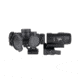 Trijicon MRO SD Patrol 1x25mm Reflex Red Dot Sight, 2.0 MOA Adjustable Red Dot, with Full Co-Witness Quick Release Q-LOC Mount, 3x Magnifier with Quick Release Flip-to-Side Mount, Black, MRO-C-2200368