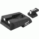 Trijicon Bright &amp; Tough Night Sight Set, Green Front &amp; Rear - Novak Compact 9mm