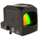 Trijicon RCR 1x Reflex Red Dot Sight, Adj. LED 3.25 MOA Red Dot, Black, 3.25 MOA, 3300001