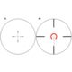 Trijicon VCOG 1-6x24 Rifle Scope with TA51 Mount, Horseshoe Dot - Crosshair .223 - 55 Grain Ballisti 1600002