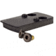Trijicon RMRcc Pistol Adapter Mount Plate, S&amp;W/Springfield/Glock/Ruger/SCCY, Black, AC32092