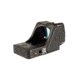 Trijicon RMR HD 1x Reflex Red Dot Sights, 55 MOA Adjustable LED Reticle w/ 3.25 MOA Red Dot, Black, 3.25 MOA, 3200002