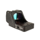 Trijicon RMR HD 1x Reflex Red Dot Sights, 55 MOA Adjustable LED Reticle w/ 3.25 MOA Red Dot, Black, 3.25 MOA, 3200002