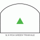 Trijicon RMR Nickel Boron Dual Illum. Sight - 12.9 MOA Green Triangle RM08-C-700066