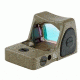 Trijicon RMR Night Sight, Adjustable LED Sight - 6.50 MOA Red Dot-CK-FDE 700237