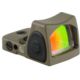 Trijicon RMR Type 2 Adjustable Red Dot Sight 1x, 6.5 MOA, w/o Mount, Cerakote Flat Dark Earth, 700717