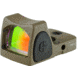 Trijicon RMR Type 2 Adjustable Red Dot Sight, 6.5 MOA Red Dot, No Mount, Cerakote Flat Dark Earth, 700717